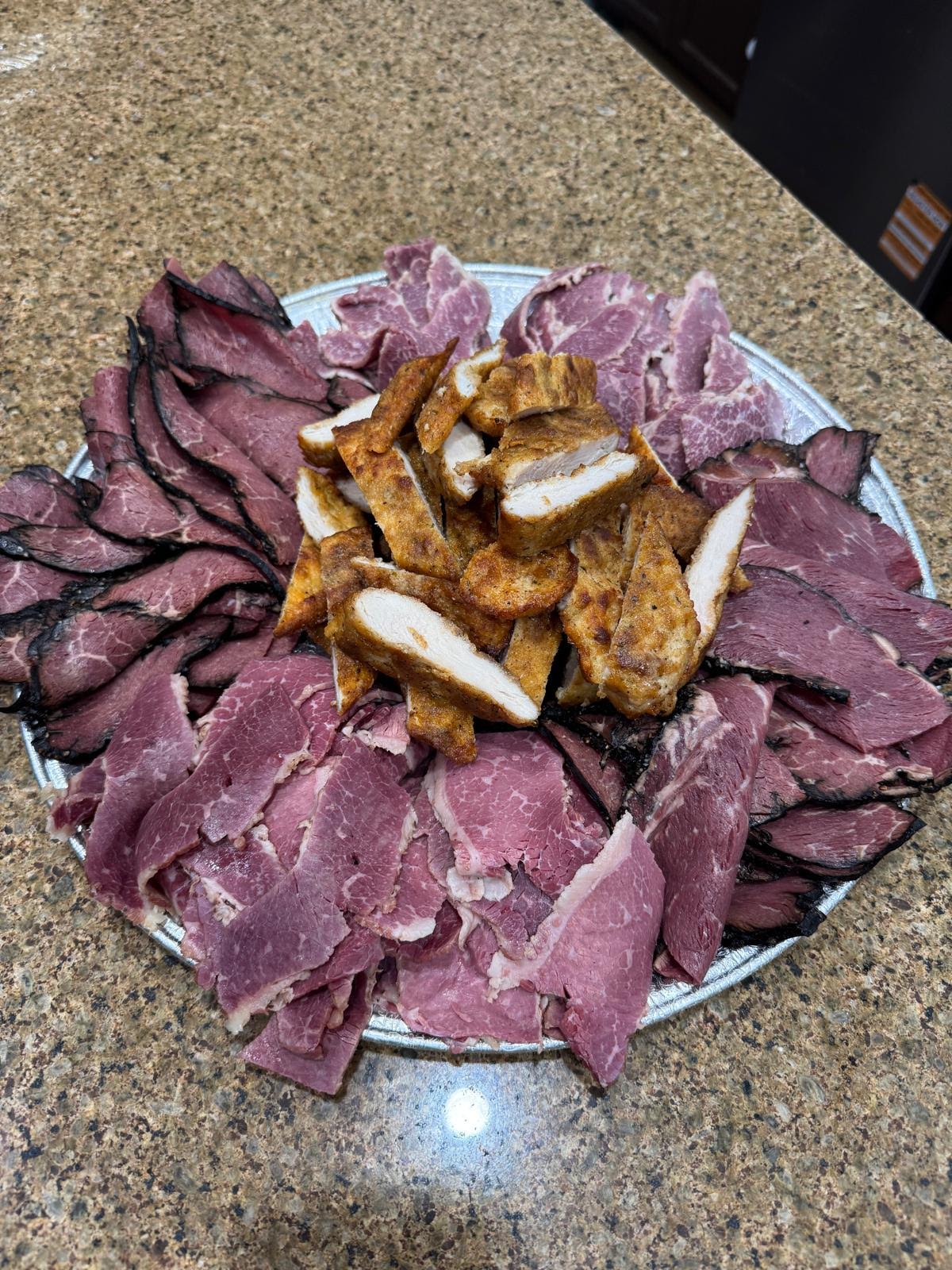 Kosher deli platter